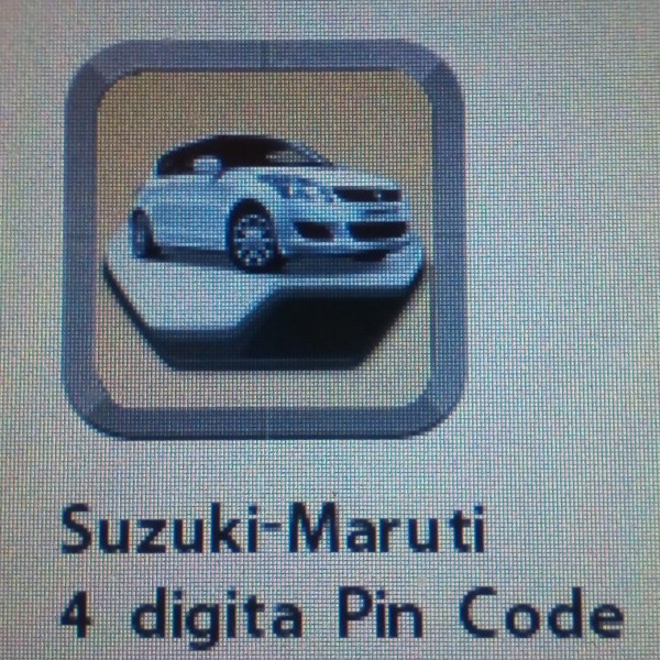 PIN CODE SUZUKI